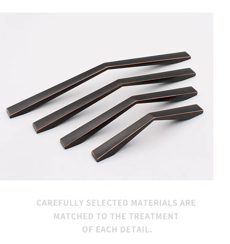 Wholesale Price Kitchen Hardware Pull Cabinet Handles For Modern Furniture, Zinc Alloy Cabinet Furniture Handle