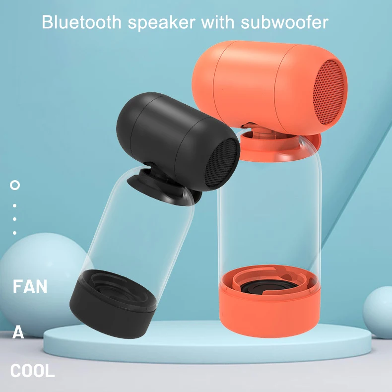 2021 new Creative Bottle Wireless Blue-tooth Speaker Large Volume Beverage Bottle Speaker - ANKUX.COM