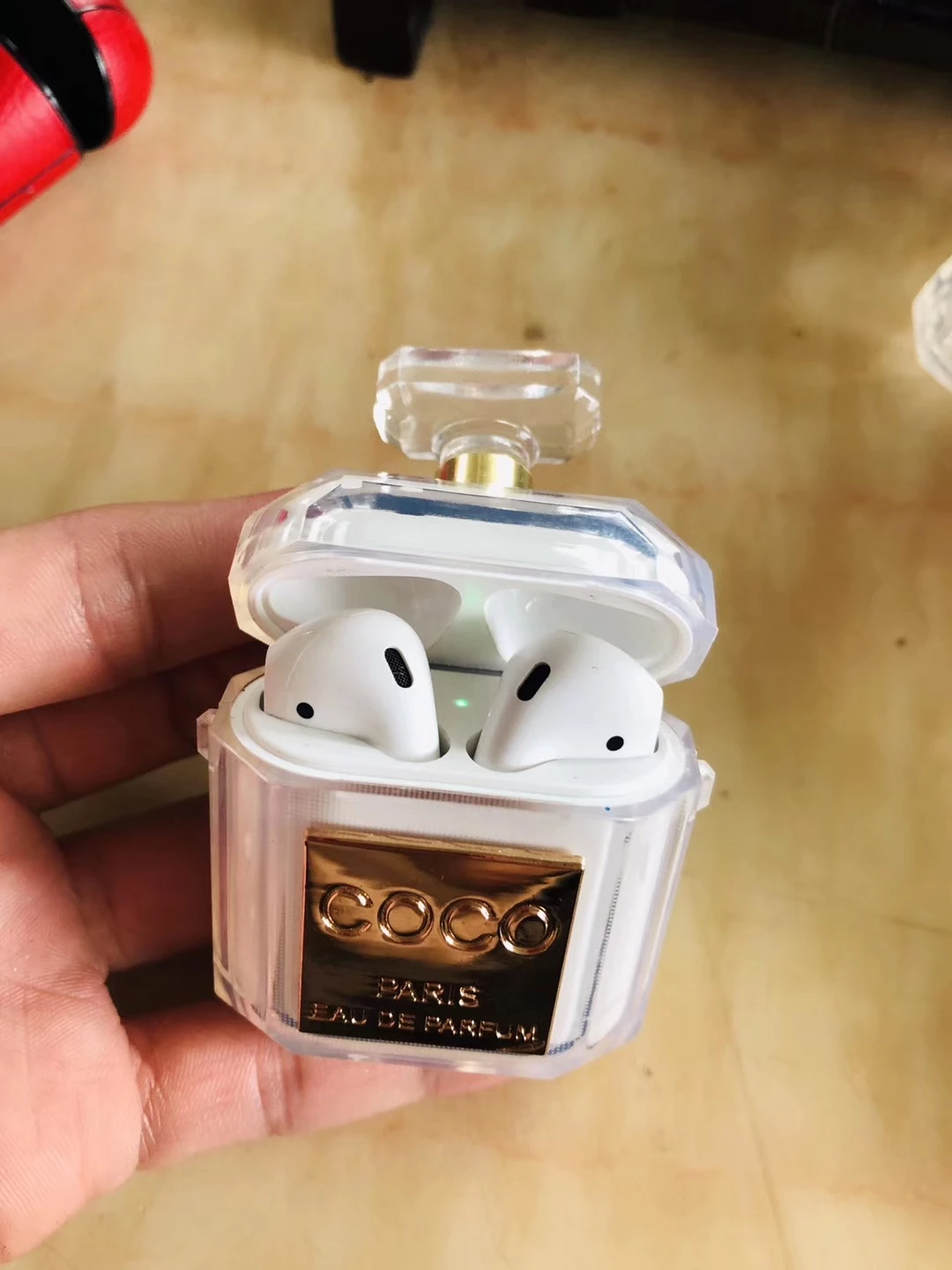 Tpu Luxury Perfume Bottle Design Airpod Pro Case Cover Silicone Protective Air Pod Case