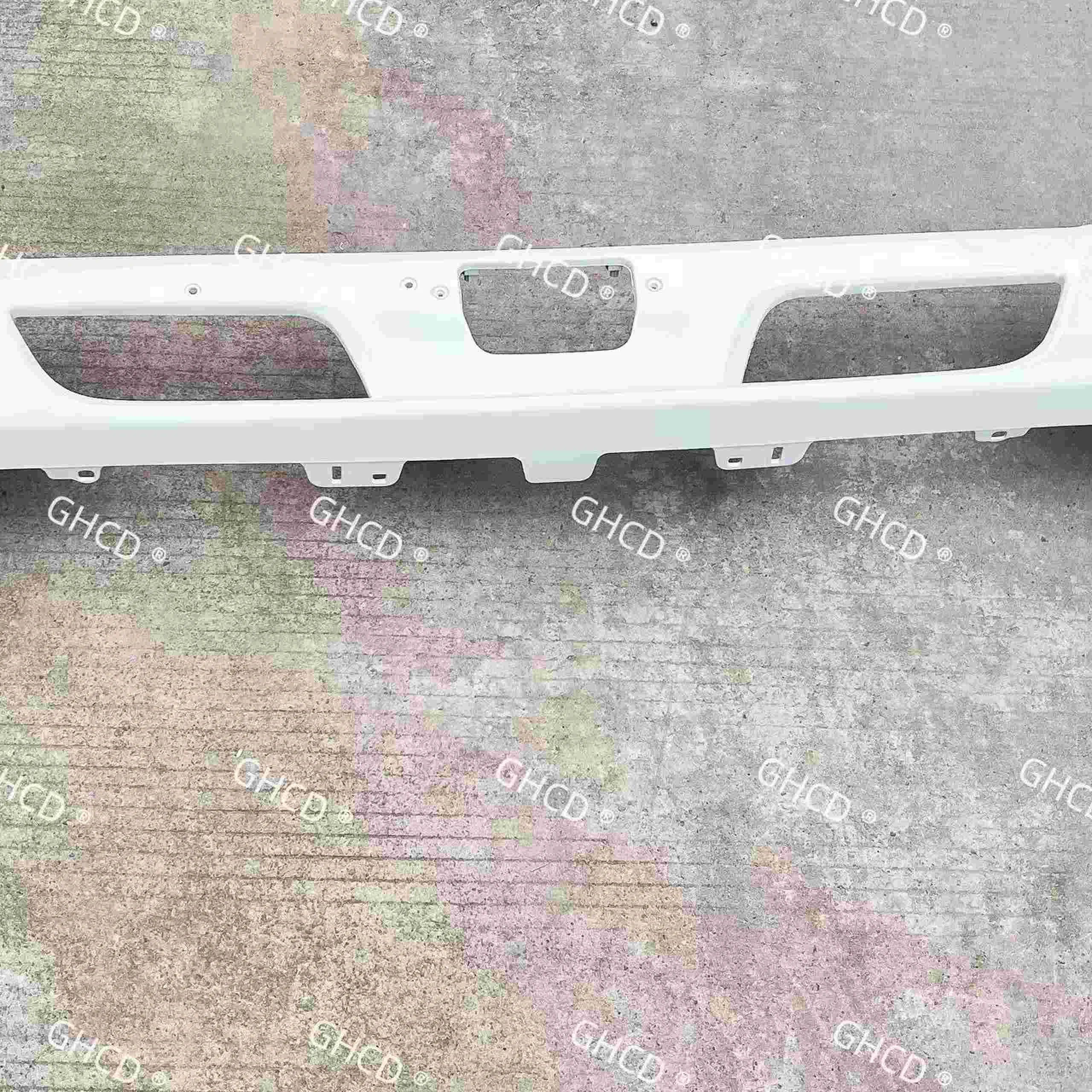 product ghcd high quality japanese truck body part new white narrow bumper for hino 300 high end plastic design-3