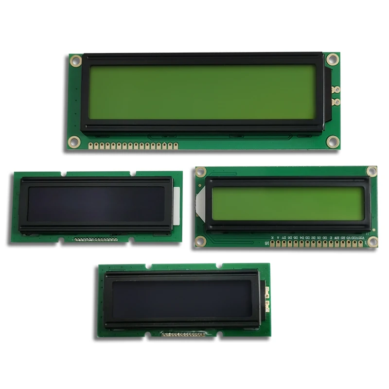 product customized yellow green blue 16x2 monochrome stn mono 33v 5v 1602 216 character lcd display-5