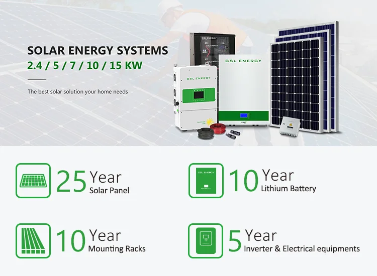 Solar Power Wall System Lifepo4 Battery 5kw 10kw 20kw Solar Panel ...