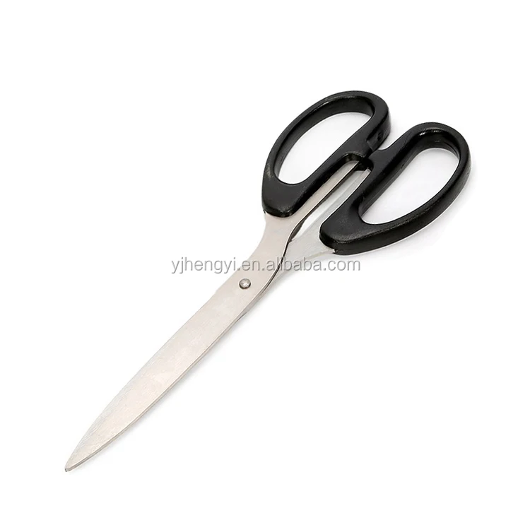 
High Quality 7.5 inches 19 CM Black Stainless Steel Children Craft Cutting Scissors 
