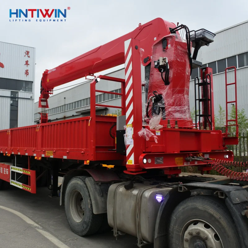 Hot Sale Knuckle Arm Hydraulic Trailer Crane Buy Trailer Crane