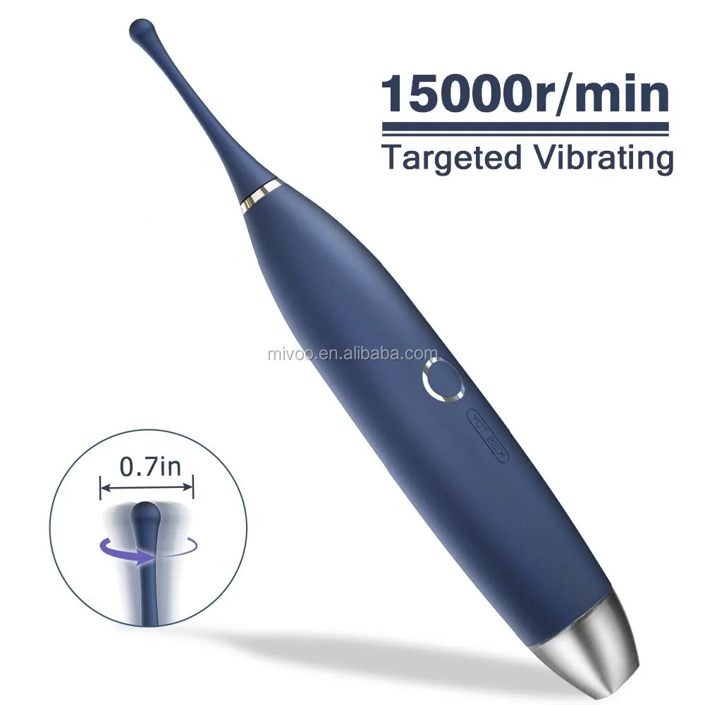 Clitoral Vibrator G Spot Stimulator With High Frequency Whirling 