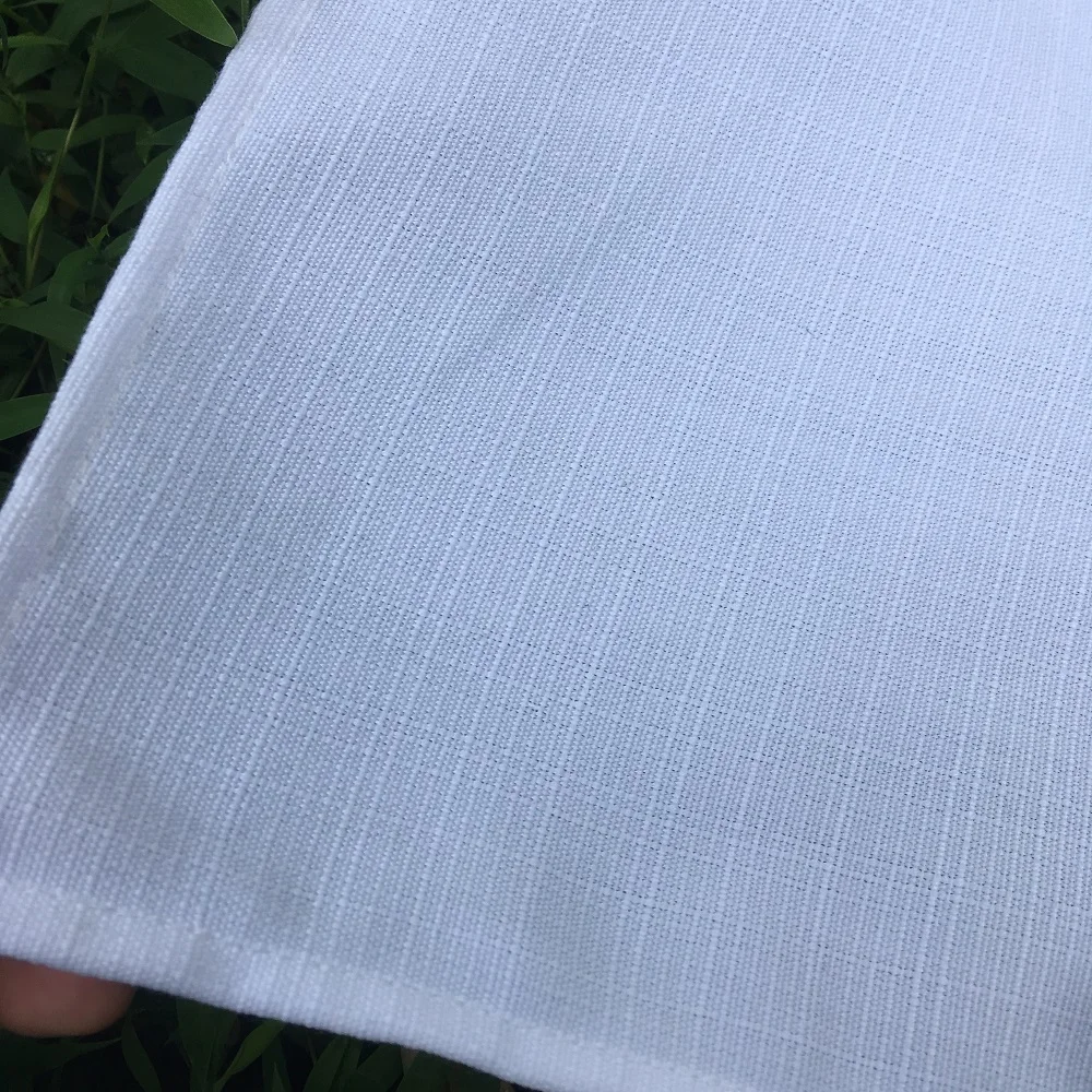 Wholesale Pure White Polyester Tea Towel Sublimation Blanks Plain Soft