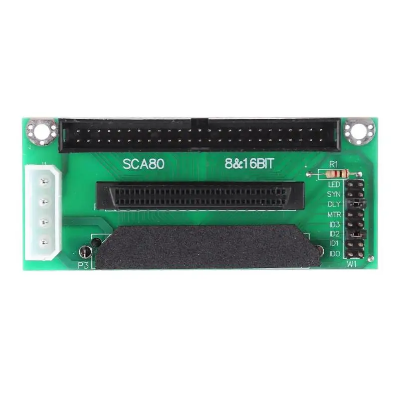 2 X Scsi Sca De 80 Pines A 68 Pines Hembra Ultra Scsi Ii/iii | Cuotas