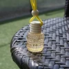 In stock ! Air Freshener Car Hanging Perfume Crystal Empty Glass Bottle Diffuser