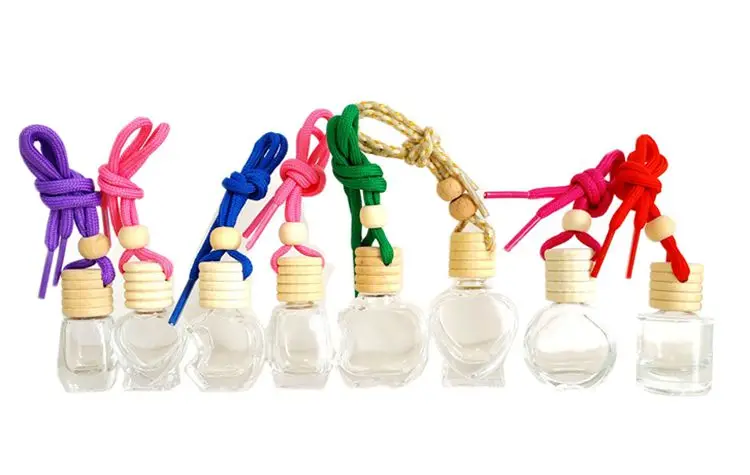 Eco-friendly feature cheapest empty car perfume hanging car bottle air freshener bottles