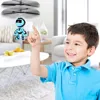 Anti-Collision Hand flying robot toys Mini infrared Induction Aircraft RC flying Toys Suspension Drone Toys