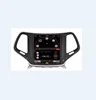 10.4 inch vertical screen Android 8.1 px6 car screen meter for Jeep Cherokee 2016 built-in Carplay RAM4+32