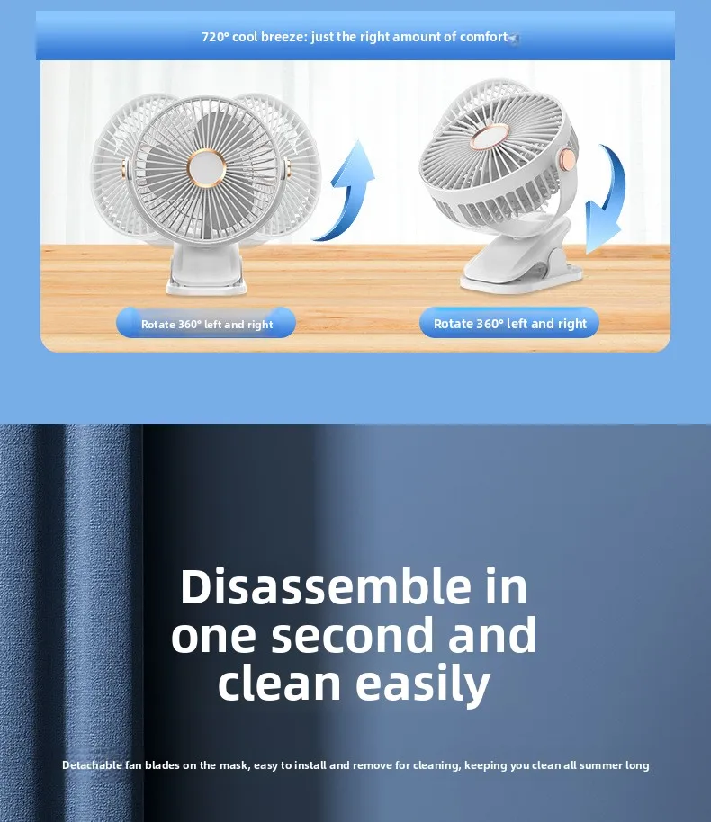 Mini Personal Cooling Fan, USB, Portable - detail 34