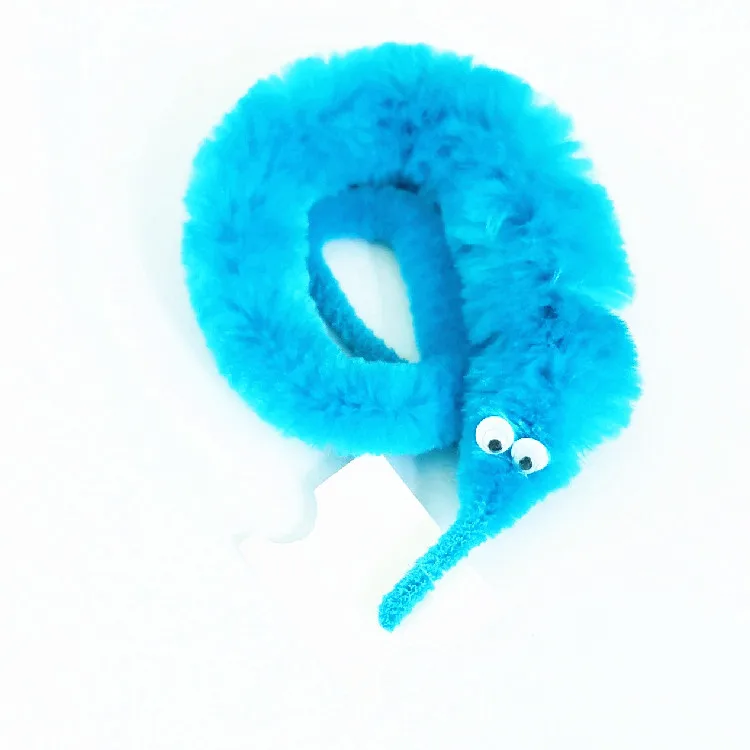 giant fuzzy worm toy