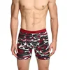 Camouflage sports men underwear plus long running anti-wear leg men boxers