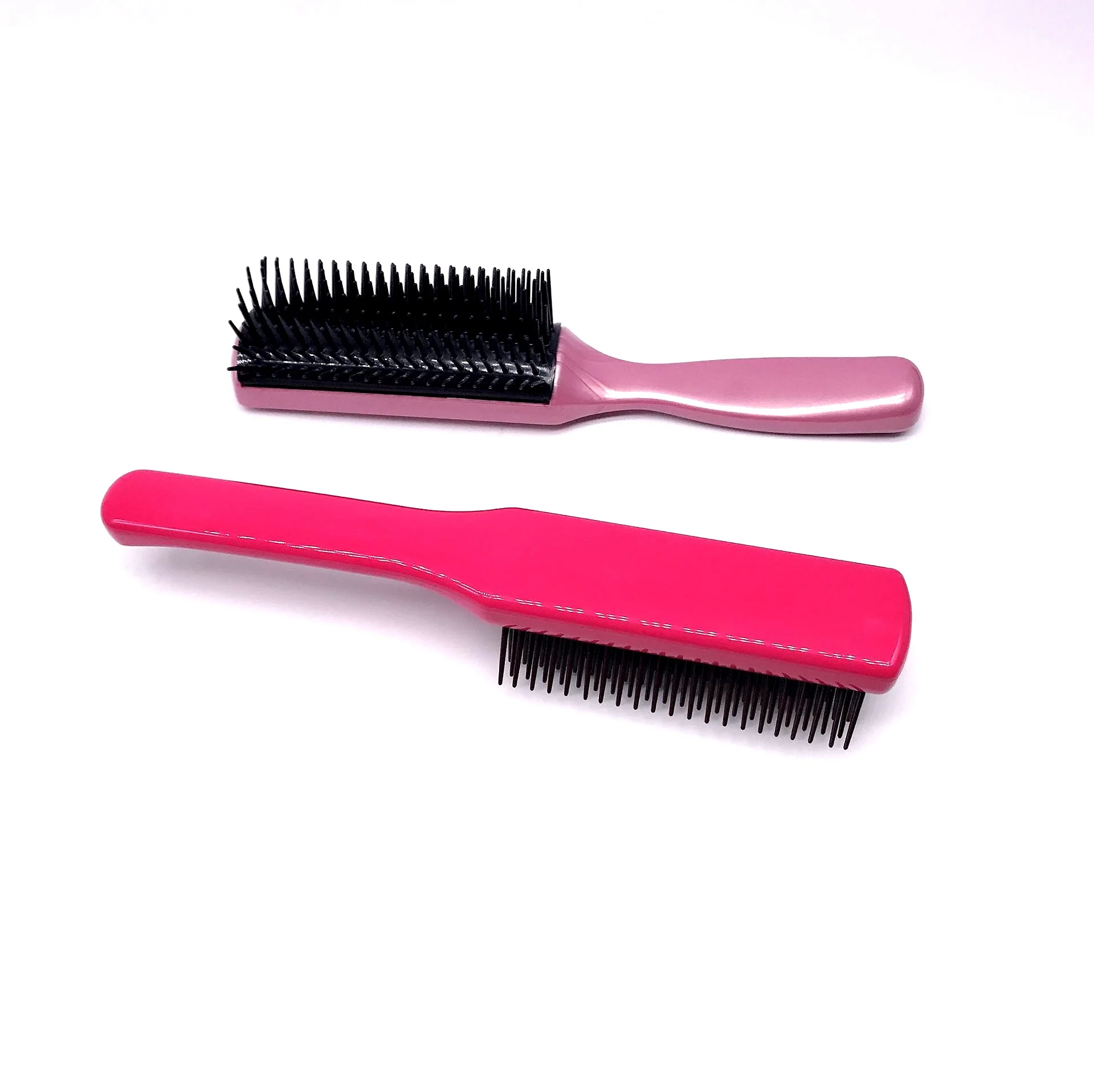 Wholesale Plastic Handle Antistatic Hair Comb Wig Brush Custom Buy Tangle Detangle Brush Hair