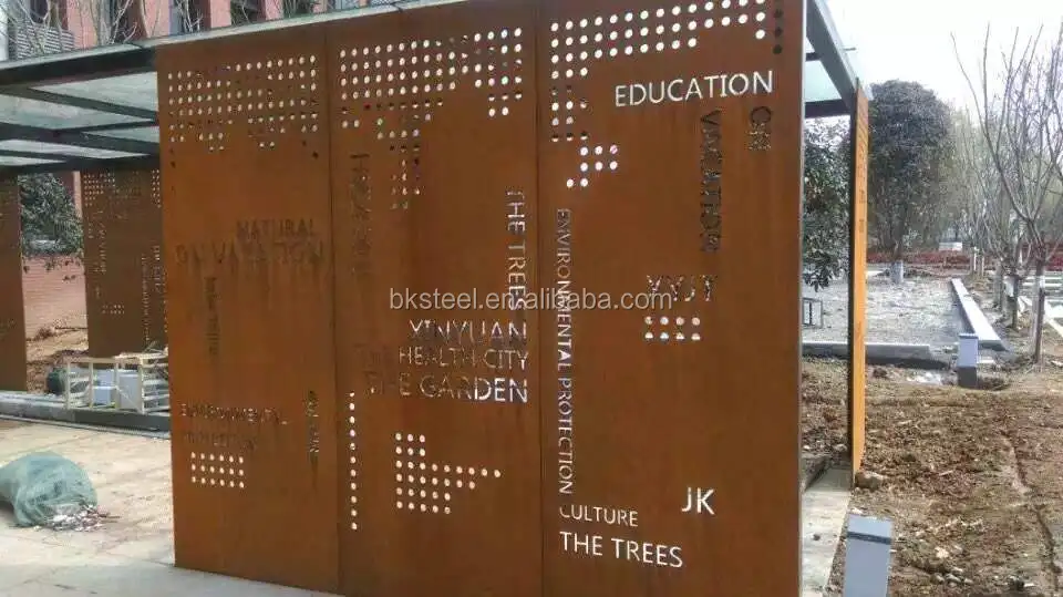 Astm A242/corten A /a588 Gr.b/ S355jowp Corten Steel Sheet Plate /weathered Steel Art Galvanized
