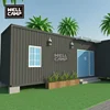 Prefab container villa L type container house removable container resort high design economic cost