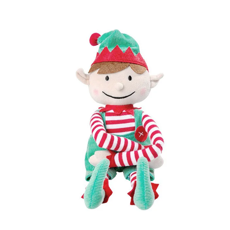 christmas elf stuffed toy