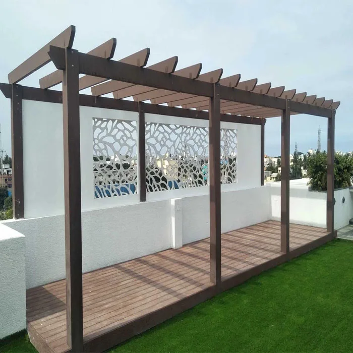 Wood Plastic Composite Garden Pergola/arbours/arches Buy Wpc