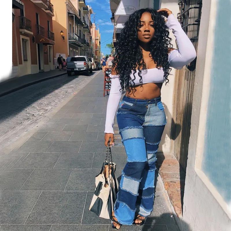 Compra Venta Al Por Mayor Yu Kube Plus Tamaño 5xl Jeans De Lentejuelas Mujeres  Denim Pantalón Mamá Jeans Mujer Elástica Cintura Tobillo Longitud  Pantalones Mujer Barato | Entrega Rápida Y Calidad 