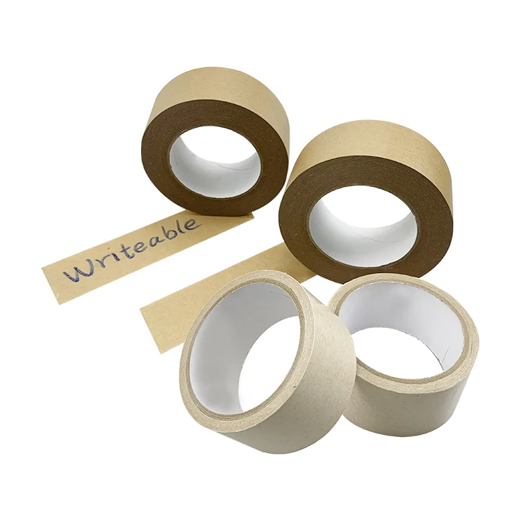 
Full certifications kraft packaging tape kraft paper adhesive tape kraft paper 