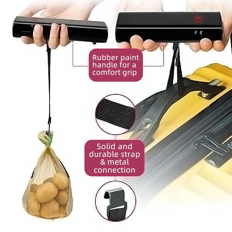 Factory Portable Multi-function Digital Luggage Scale Power Bank for 4000MA