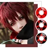 Realcon Individuality Flag Pattern Red Cosplay Halloween Crazy Sharingan Contact Lens Yearly Halloween Contact Lenses