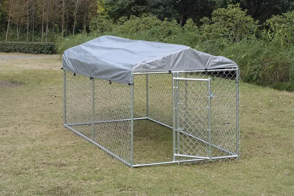 10x10x6 Foot Classic Galvanized Outdoor Dog Kennel - Buy Dog Kennel 