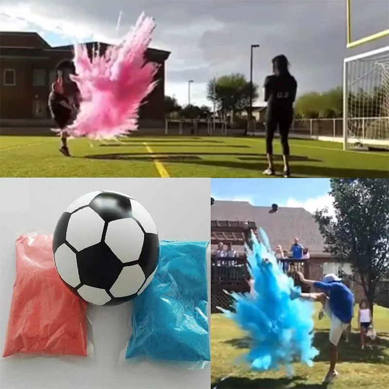 Gender Reveal Football Soccer Ball With Powder Buy Gender Reveal