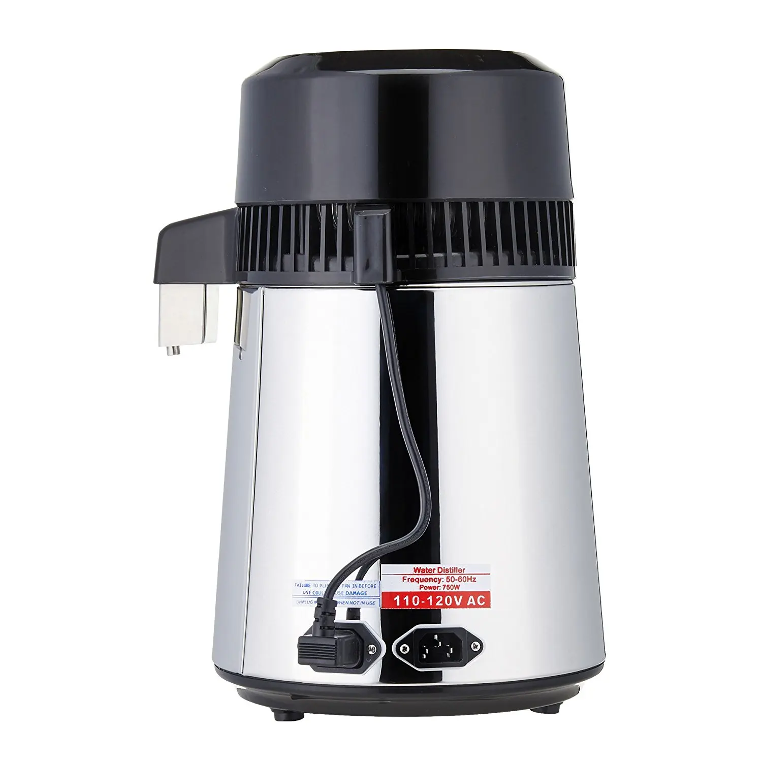 Home Countertop Pure Water Distiller Water Purifier with Glass Container