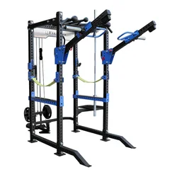 New design professional squat rack power cage multifunction body building gym equipment factory price
