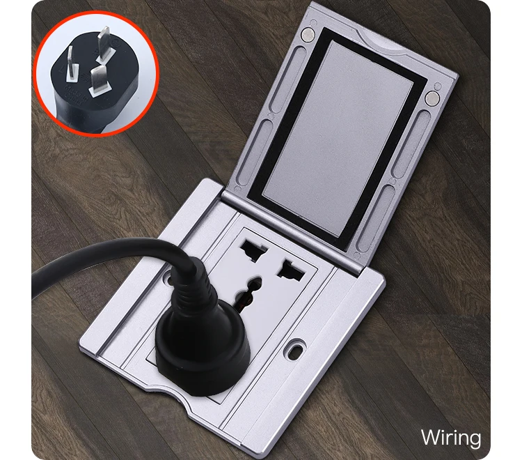 Wholesale Small standard multifunctional module 16A open floor socket