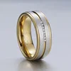 Reasonable price brass dummy rings for solid gold wedding rings