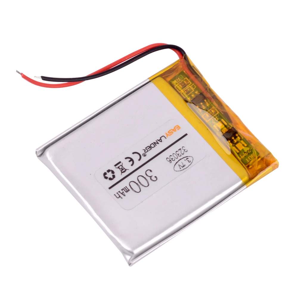 3 Line 323036 3.7v 300mah Lithium Polymer Batteries Genuine Sansa