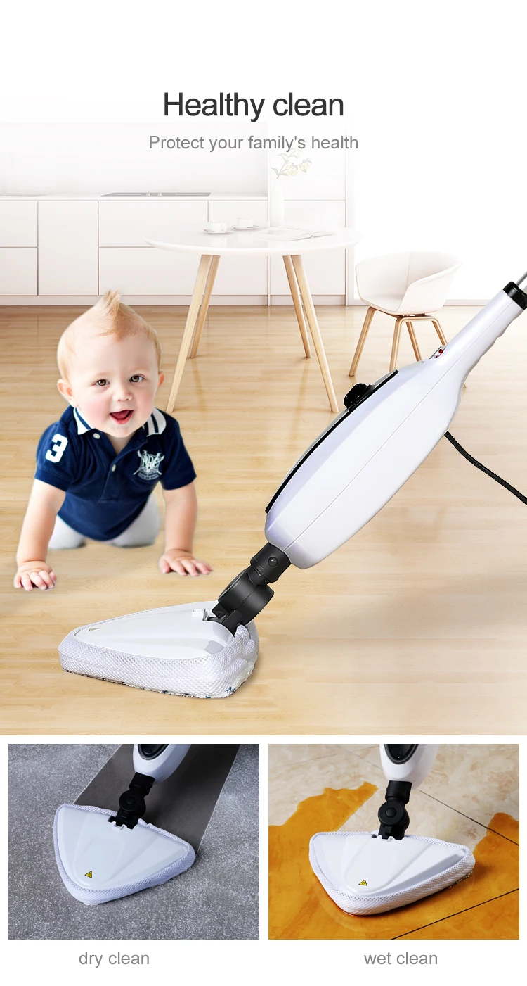 Best Selling Smart Water Steam Mop Cleaner As Seen On Tv Electric Steam