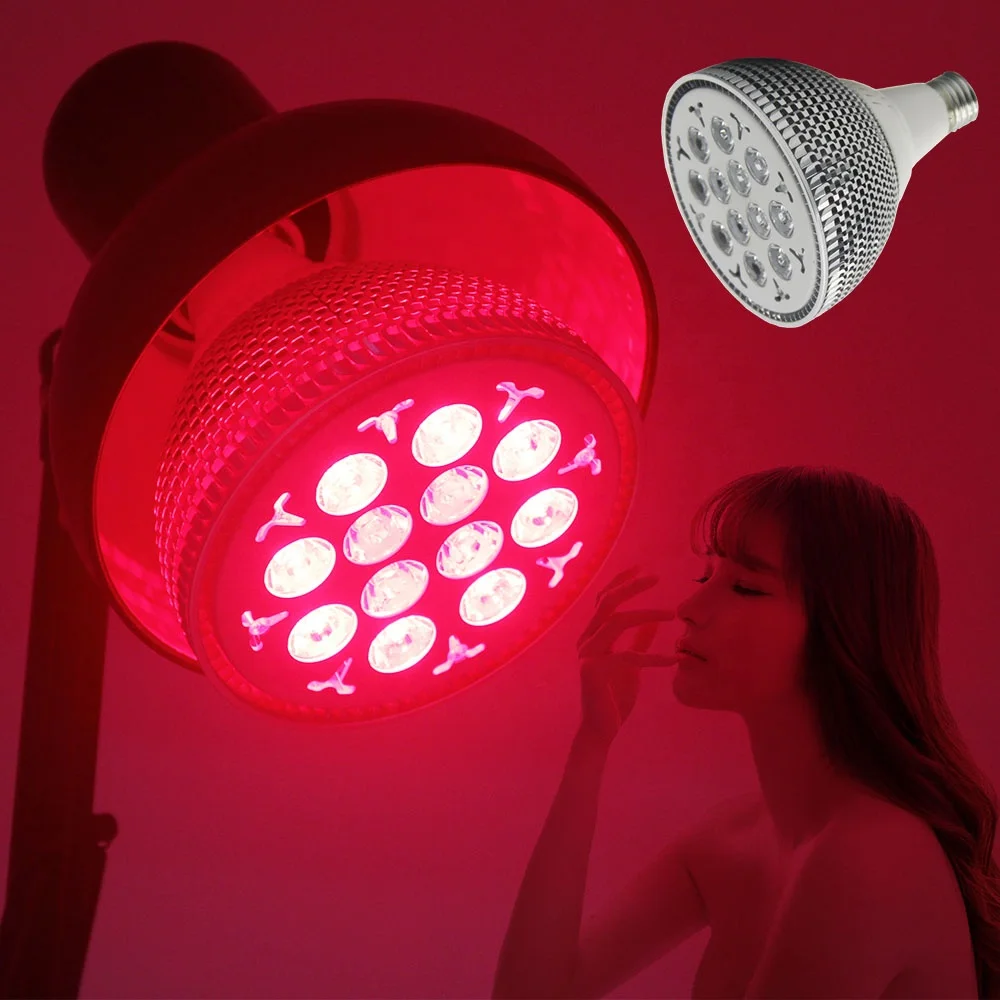 Red light therapy bulbs 850nm 660nm E27 24W for arthritis and ance treatment