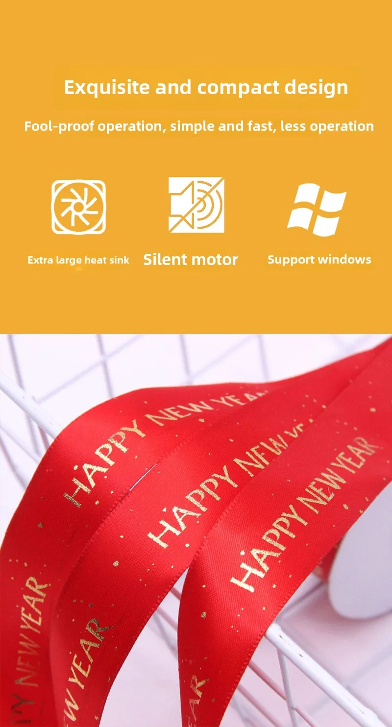 New Digital Hot Stamping Machine Ribbon Printer Lanyard Hot Stamping Machine