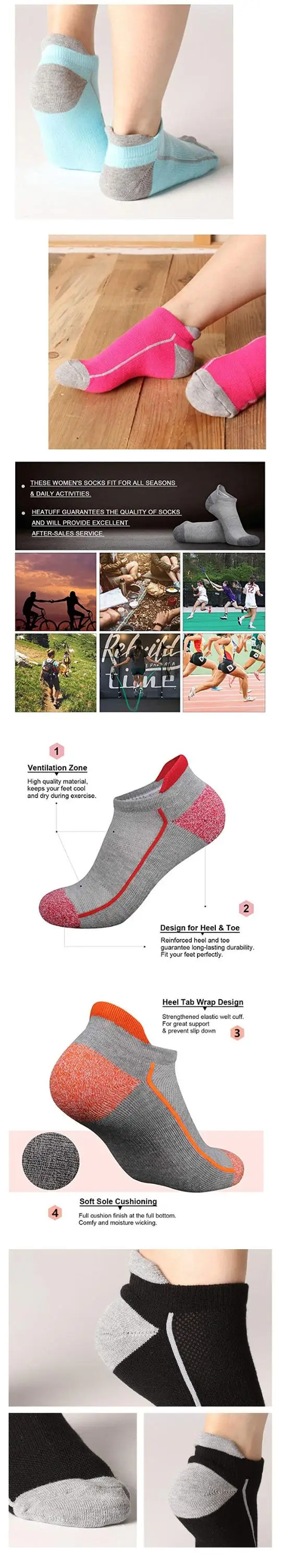 Enerup Invisible High Quality Sport Colorful Mens Red Ankle Socks Black Men Summer Breathable