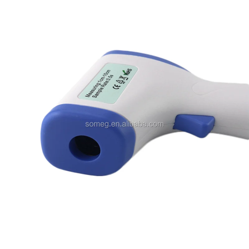 Digital Infrared Thermometer IR Body Temperature Meter for Baby Forehead Surface Non-contact Gun LCD Display Blue/Green/Purple - KingCare | KingCare.net