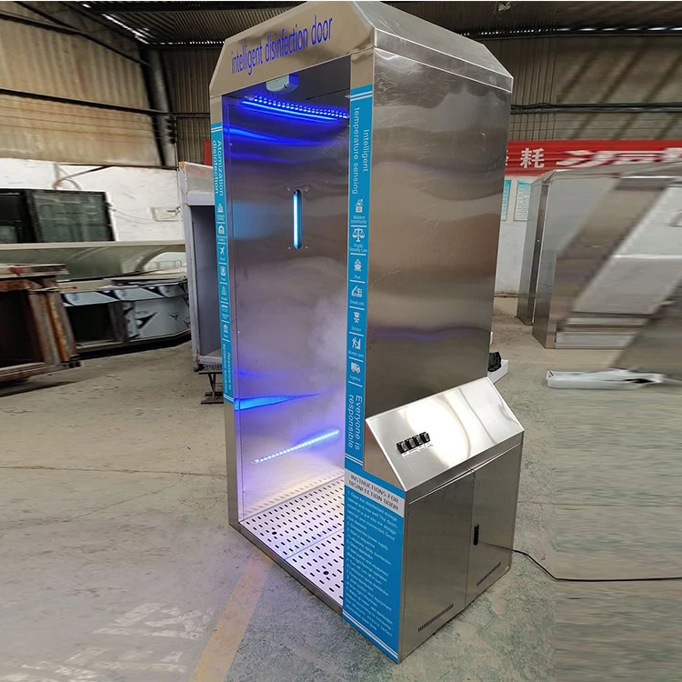Disinfection fogging booth