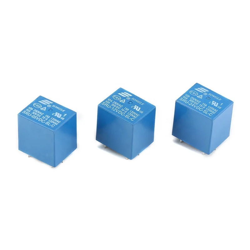 22f 4p 12v Dc Power Relays Sru05vdcslc Sru12vdcslc Sru24vdcslc