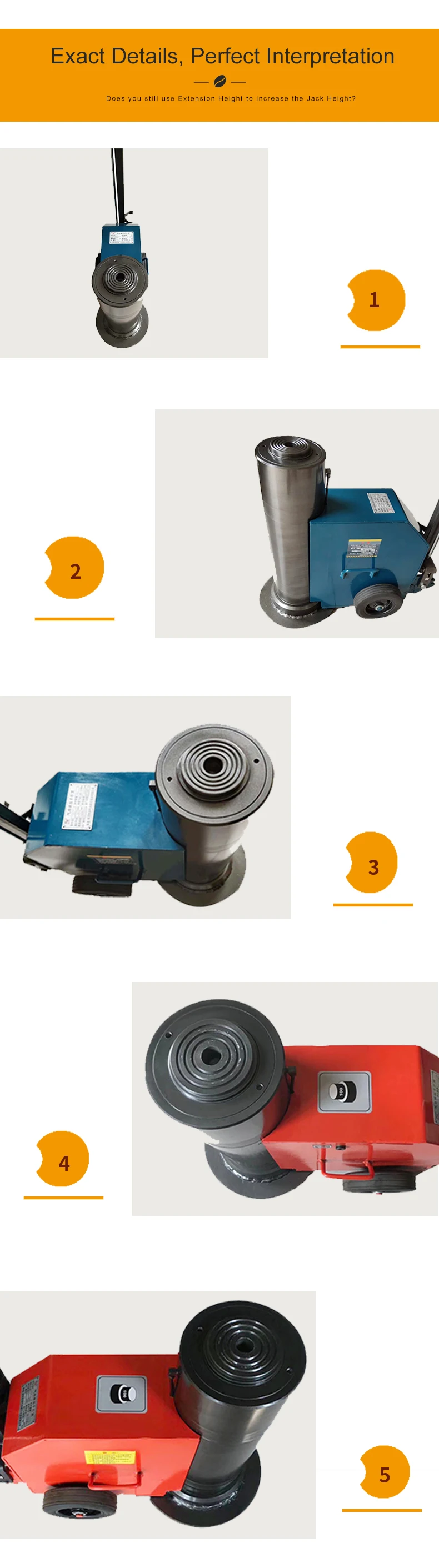 high rise mechanical lifting car jack