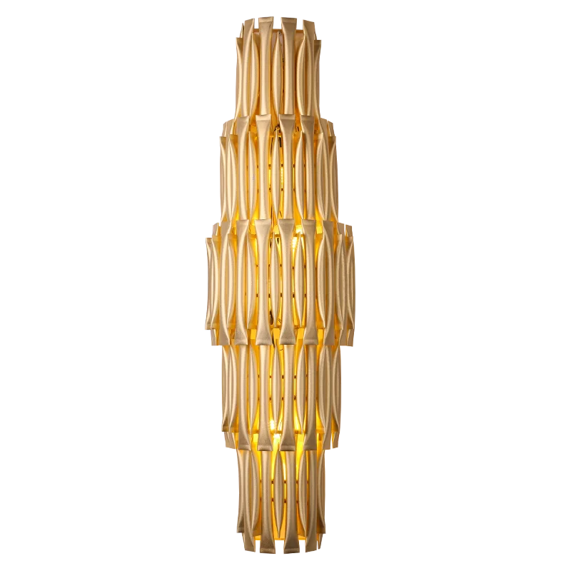 Modern design luxury long wall light hotel villa living room led light wall mount