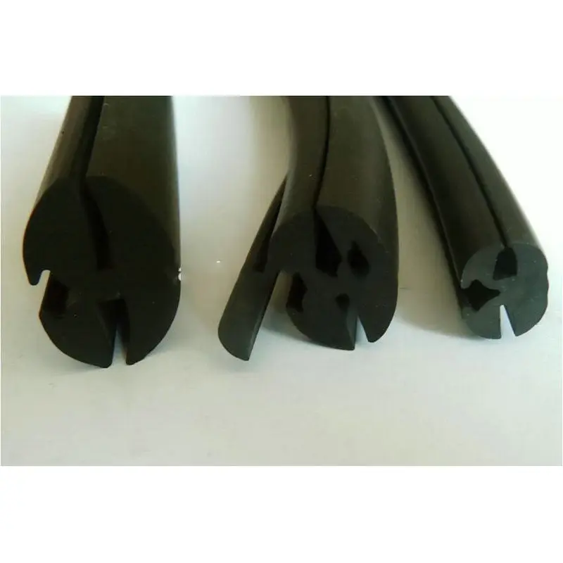 Extrusion Black Epdm Rubber Sealing Strip For Car Window-glass ...