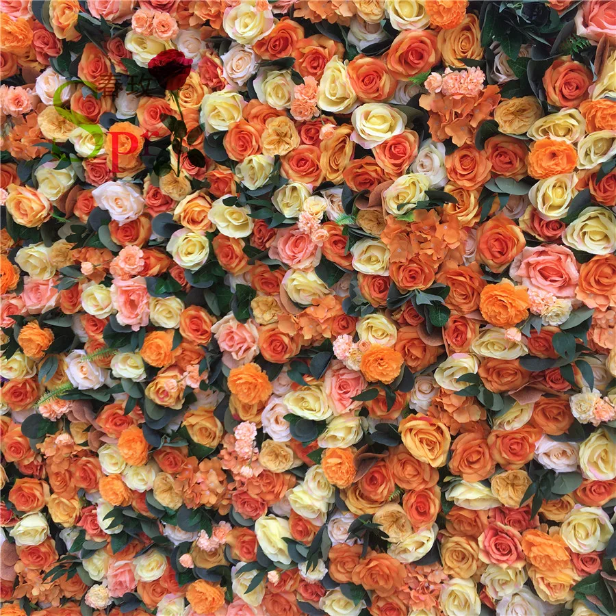 Spr New Fashion Artificial Flower Wall Panel Wedding Decoration Flower