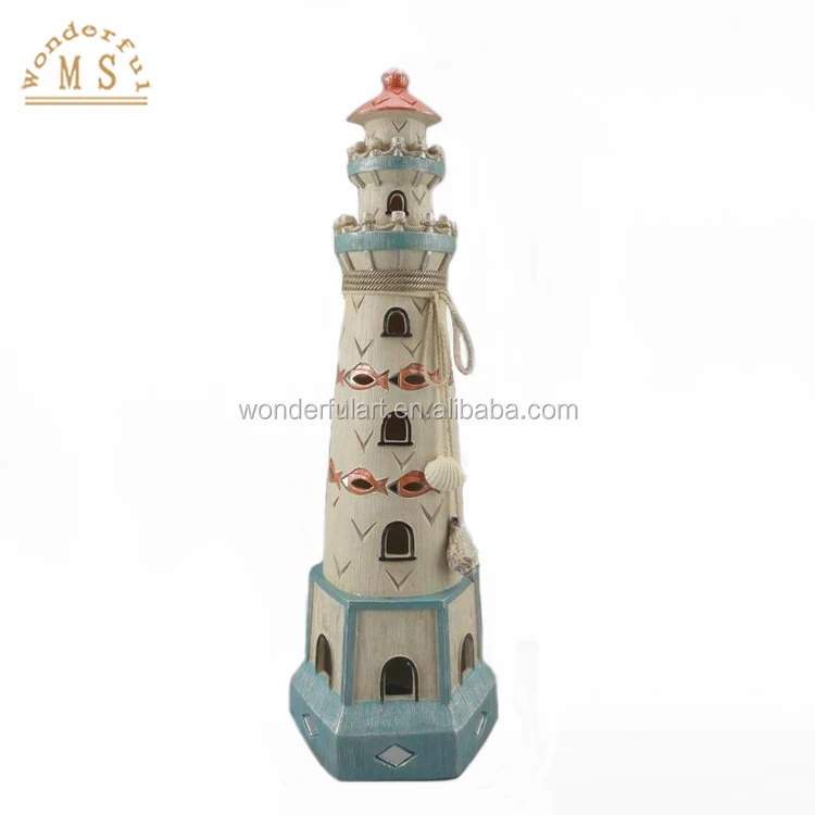 Resin lighthouse for Gifts, Lighthouse souvenir in resin craft, Polyresin lighthouse beacons