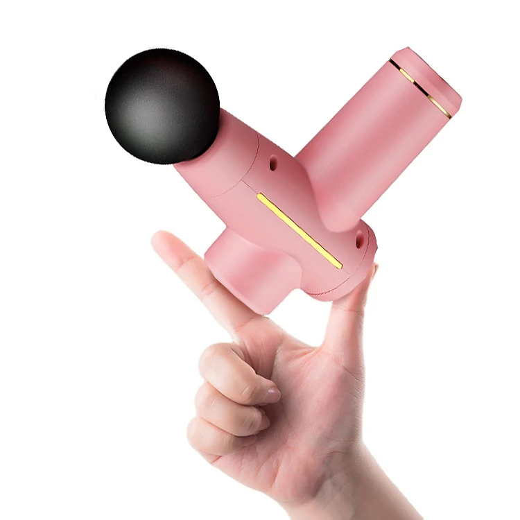 
new design small sports cordless electronic booster vibration percussion mini handle deep muscle massage gun dropshipping 