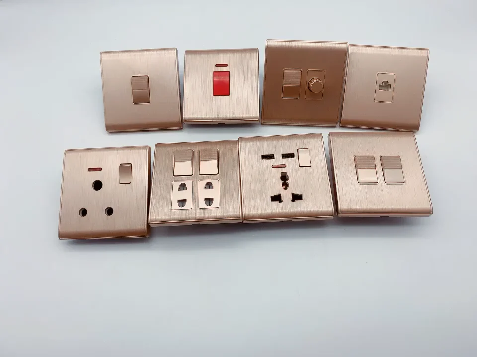 Wholesale Factory Price Small Button Electric Wall Switch And Socket