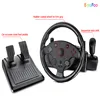 Factory private mode 270 degree steering angle anti-slip racing steering wheel for PS4/PS3/XBOX ONE/XB360/PC