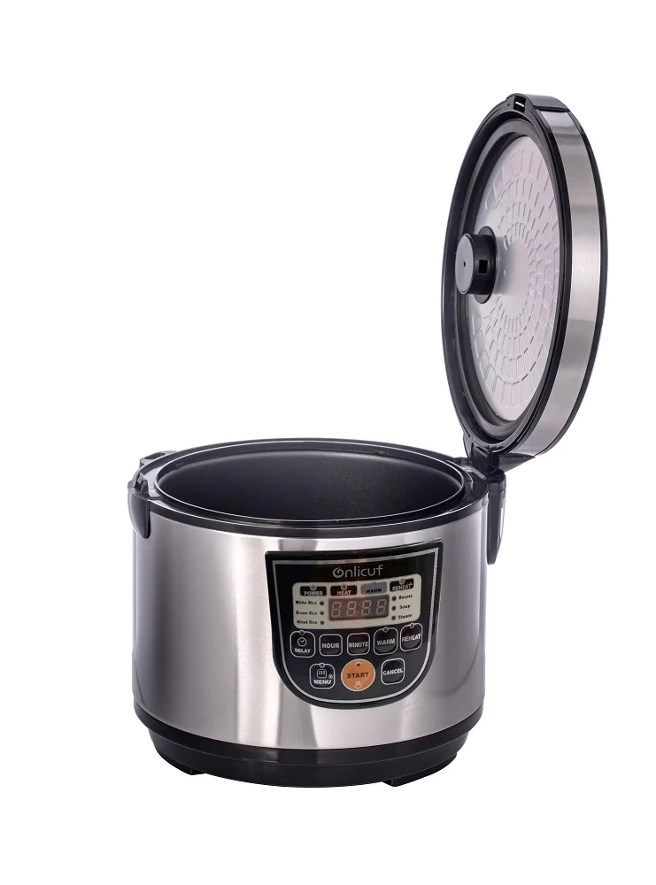 4L Multifunctional Electric Hot Pot & Low Sugar Rice Cooker - 110V Automatic Lifting Pot With Steaming, Boiling, Stew Modes
